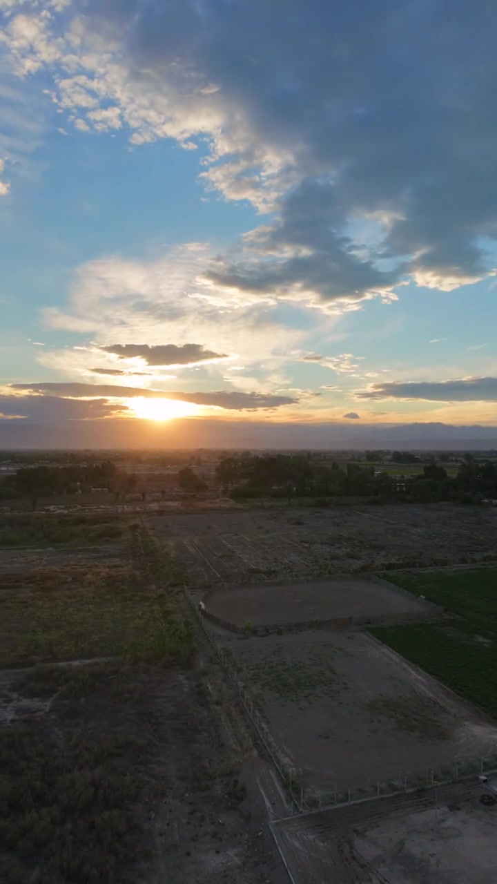 Atardecer sobre Almaraz